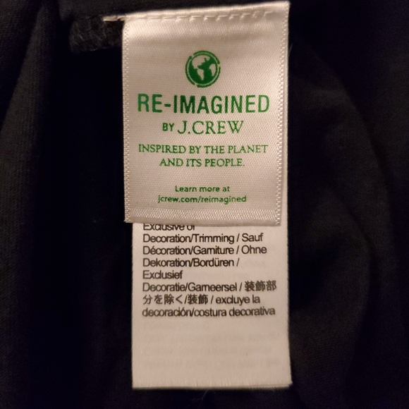 J crew factory tiered smoked midi dress size S black - Picture 14 of 15